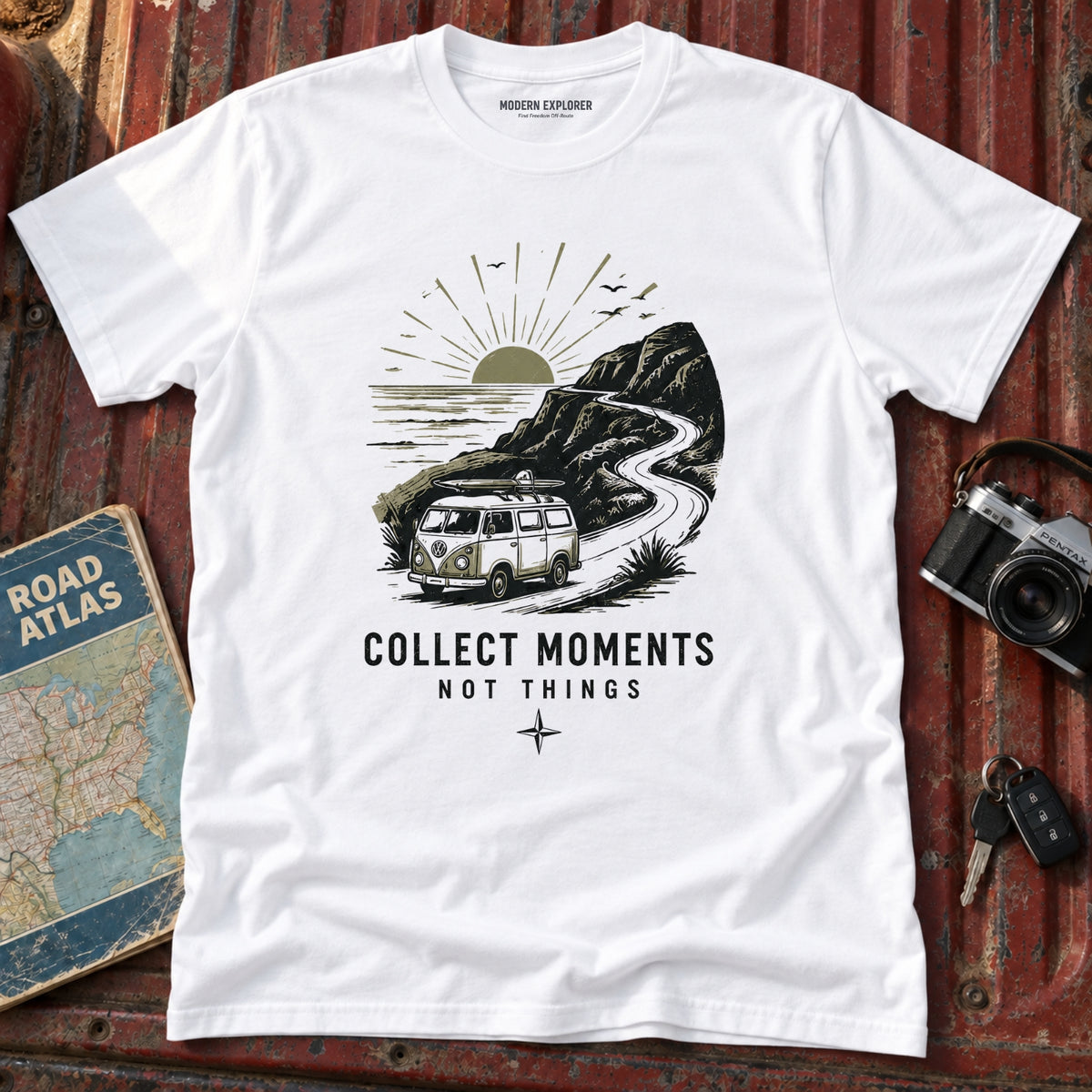 "Collect Moments Not Things" Graphic Tee