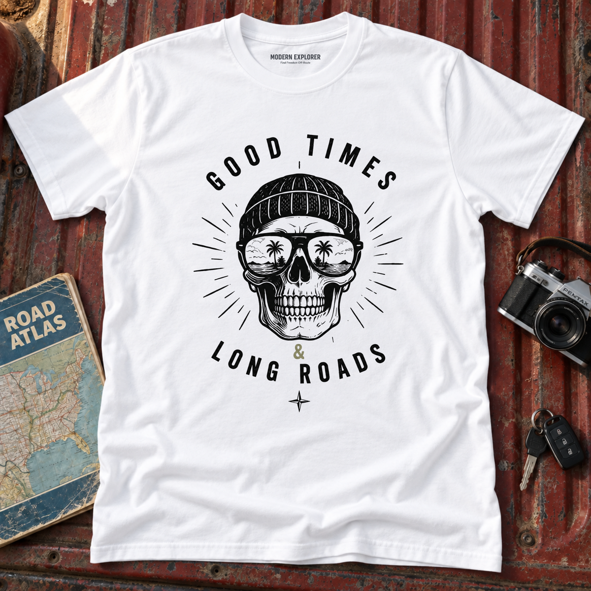 'Good Times, Long Roads' T‑Shirt