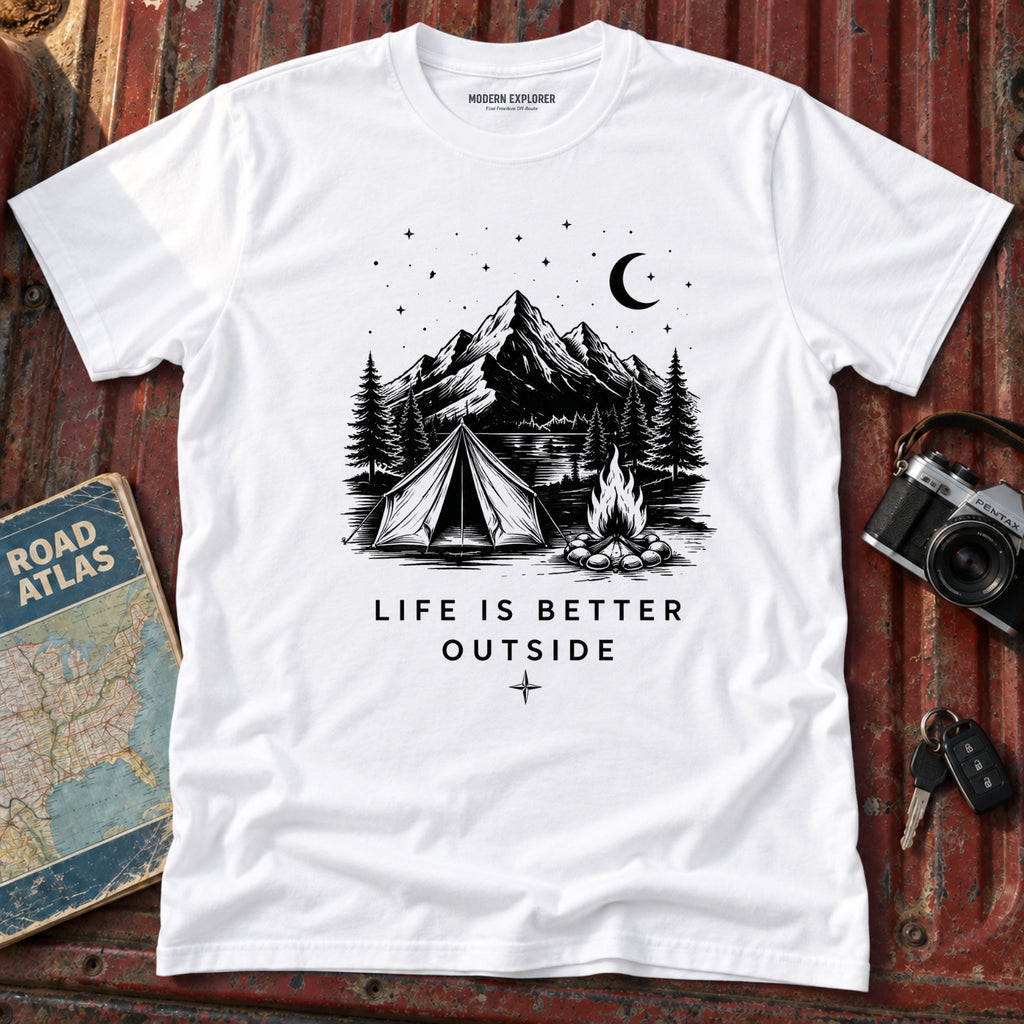 "Life Is Better Outside" Graphic T-Shirt