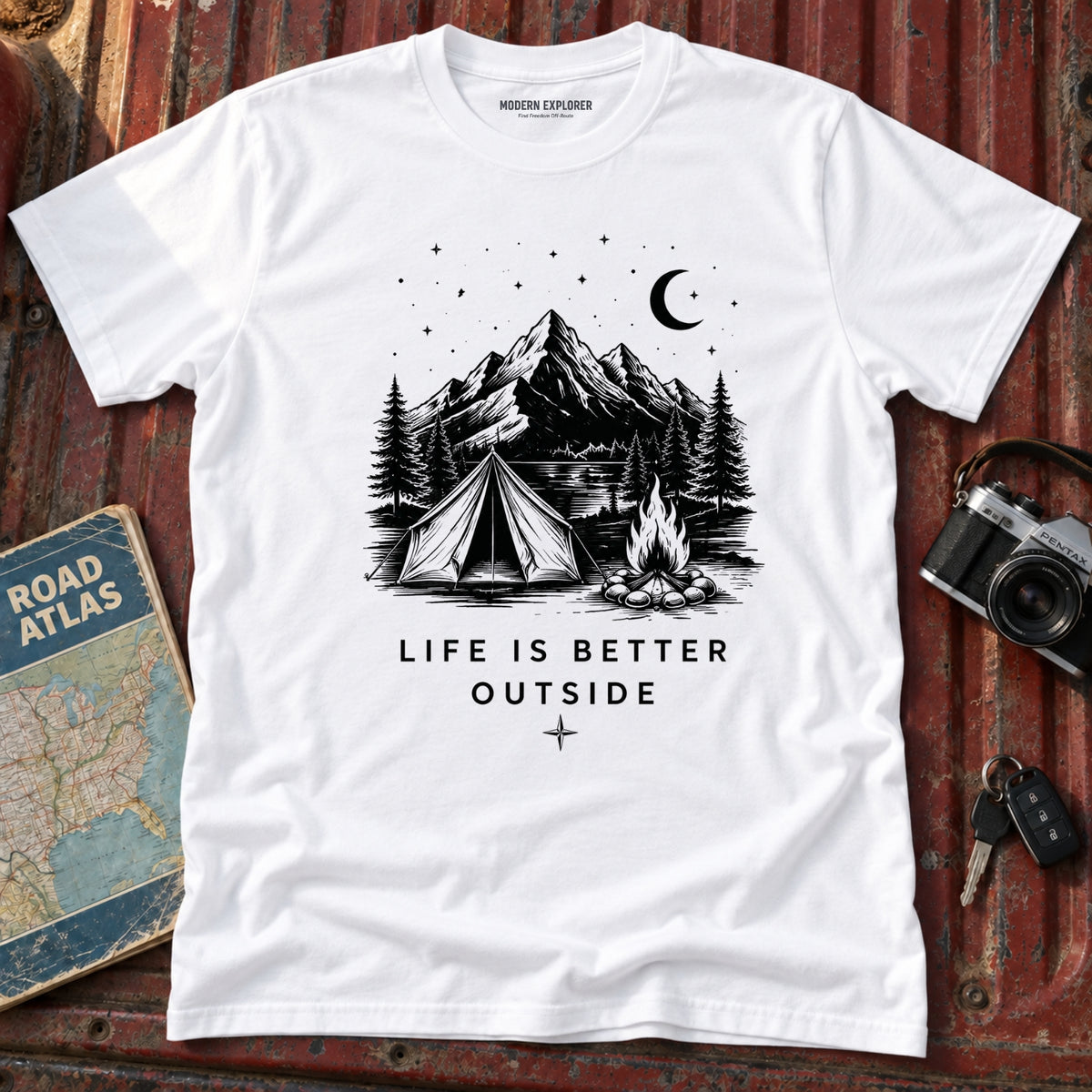 "Life Is Better Outside" Graphic T-Shirt