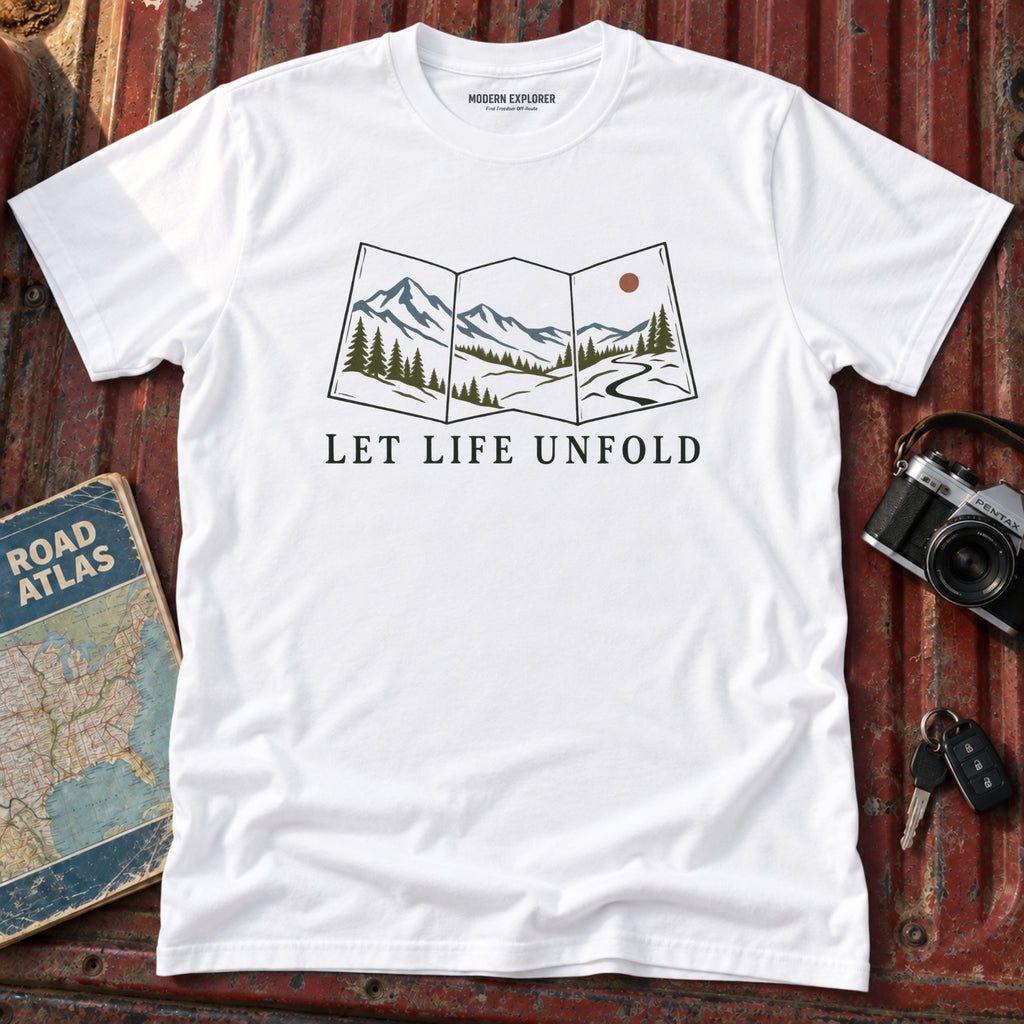 "Let Life Unfold" Graphic Tee