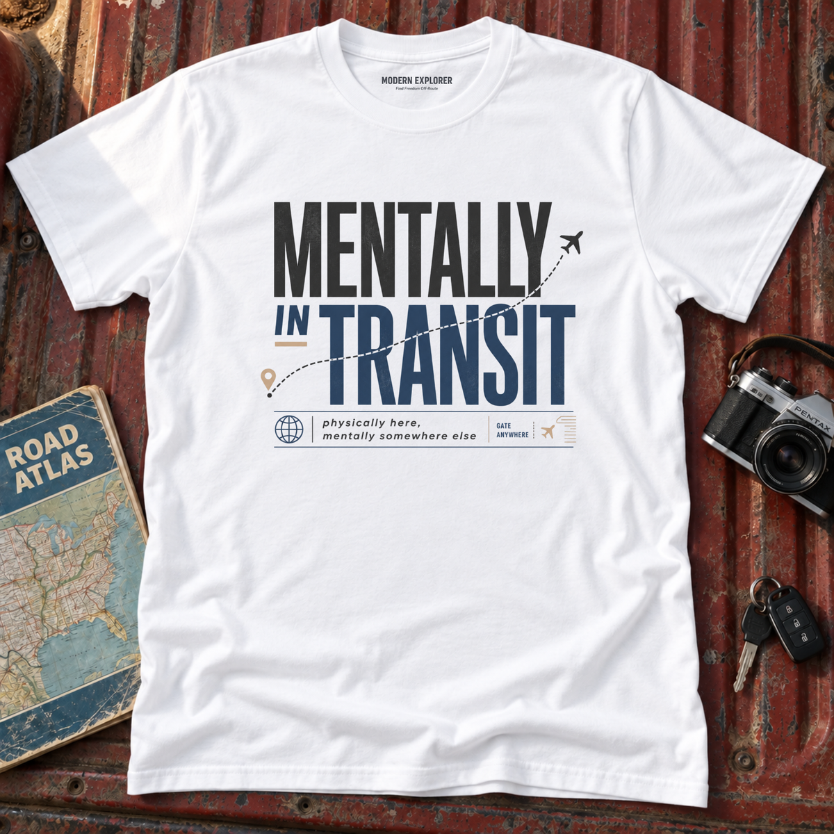 Mentally in Transit Tee