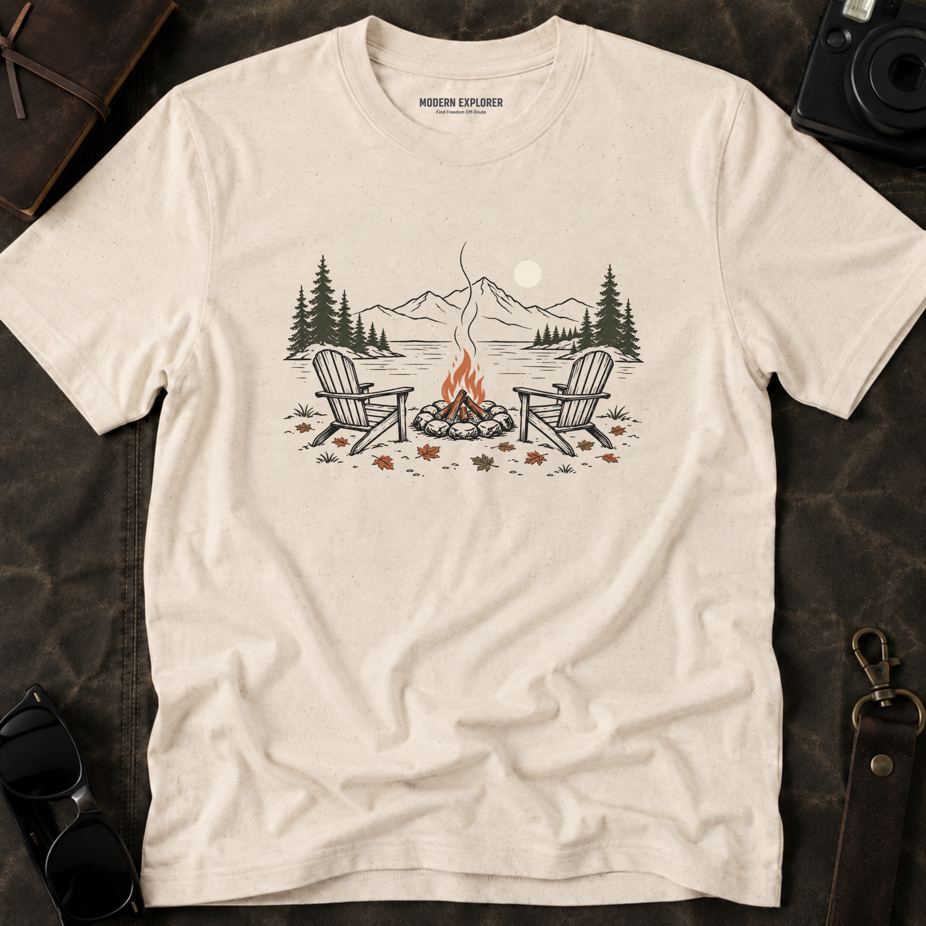 Campfires in Good Company Tee
