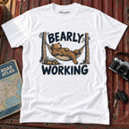 "Bearly Working" Graphic Tee