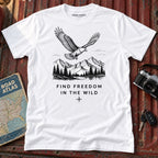 "Find Freedom in the Wild" Outdoor Graphic Tee