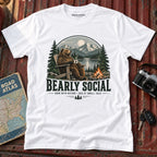 'Bearly Social' Graphic Tee