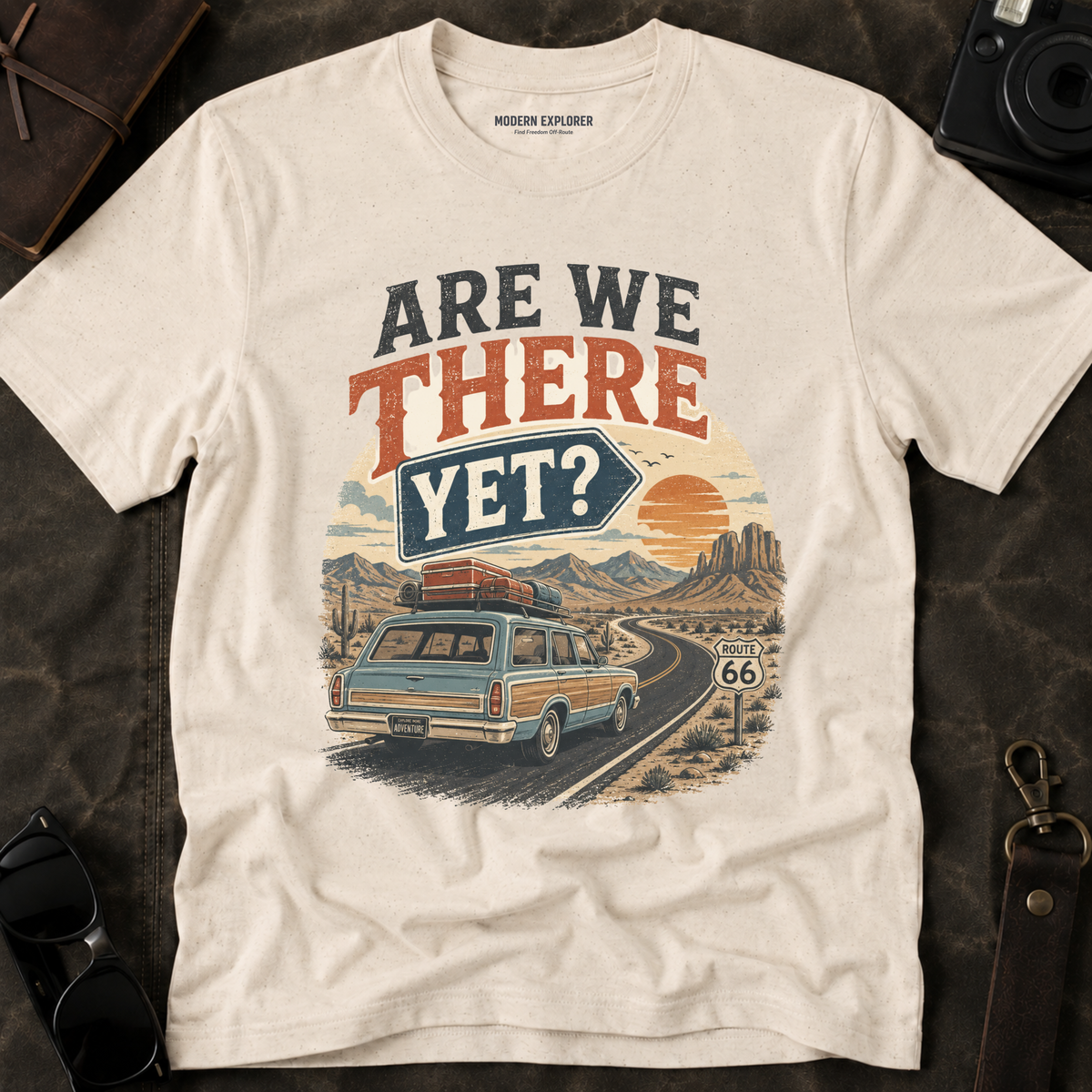 Are We There Yet Adventure Tee