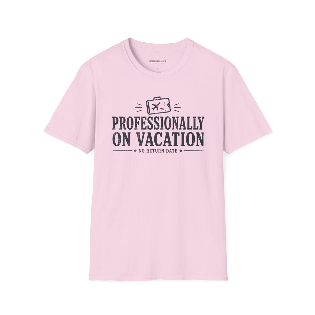 Copy of 'Professionally on Vacation' Graphic Tee