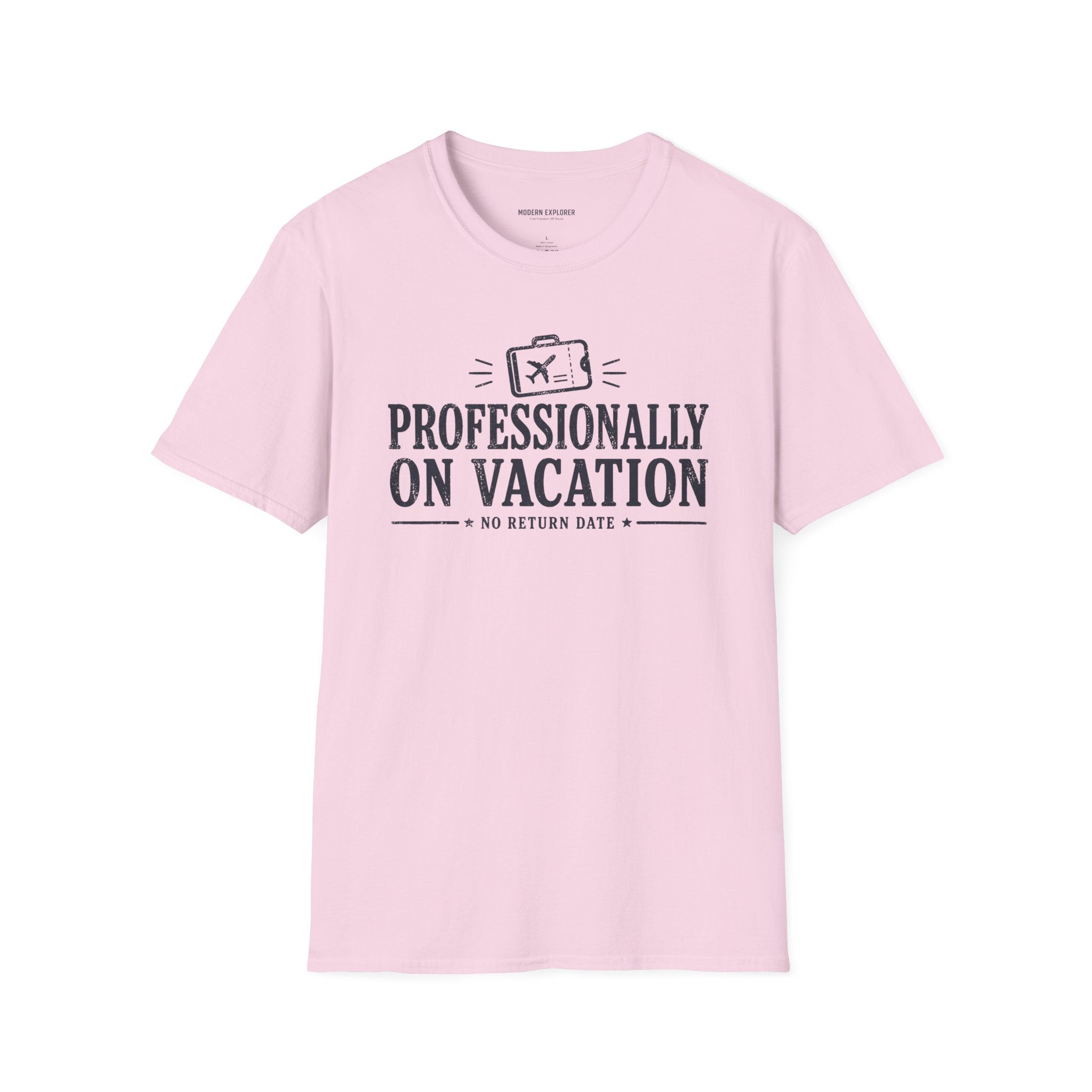 Copy of 'Professionally on Vacation' Graphic Tee