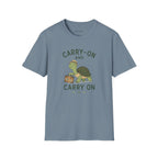 'Carry-On and Carry On' Turtle Travel Tee