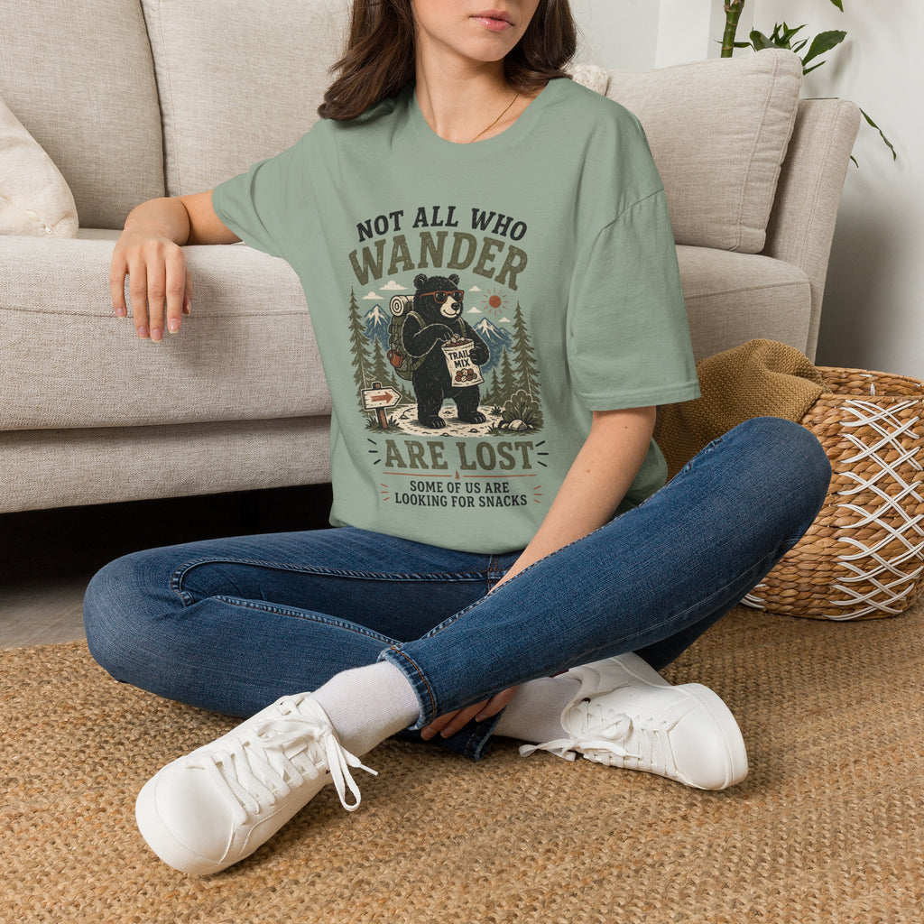 Copy of  'Not All Who Wander Are Lost' Bear T-Shirt