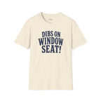 'Dibs on Window Seat!' Graphic Tee