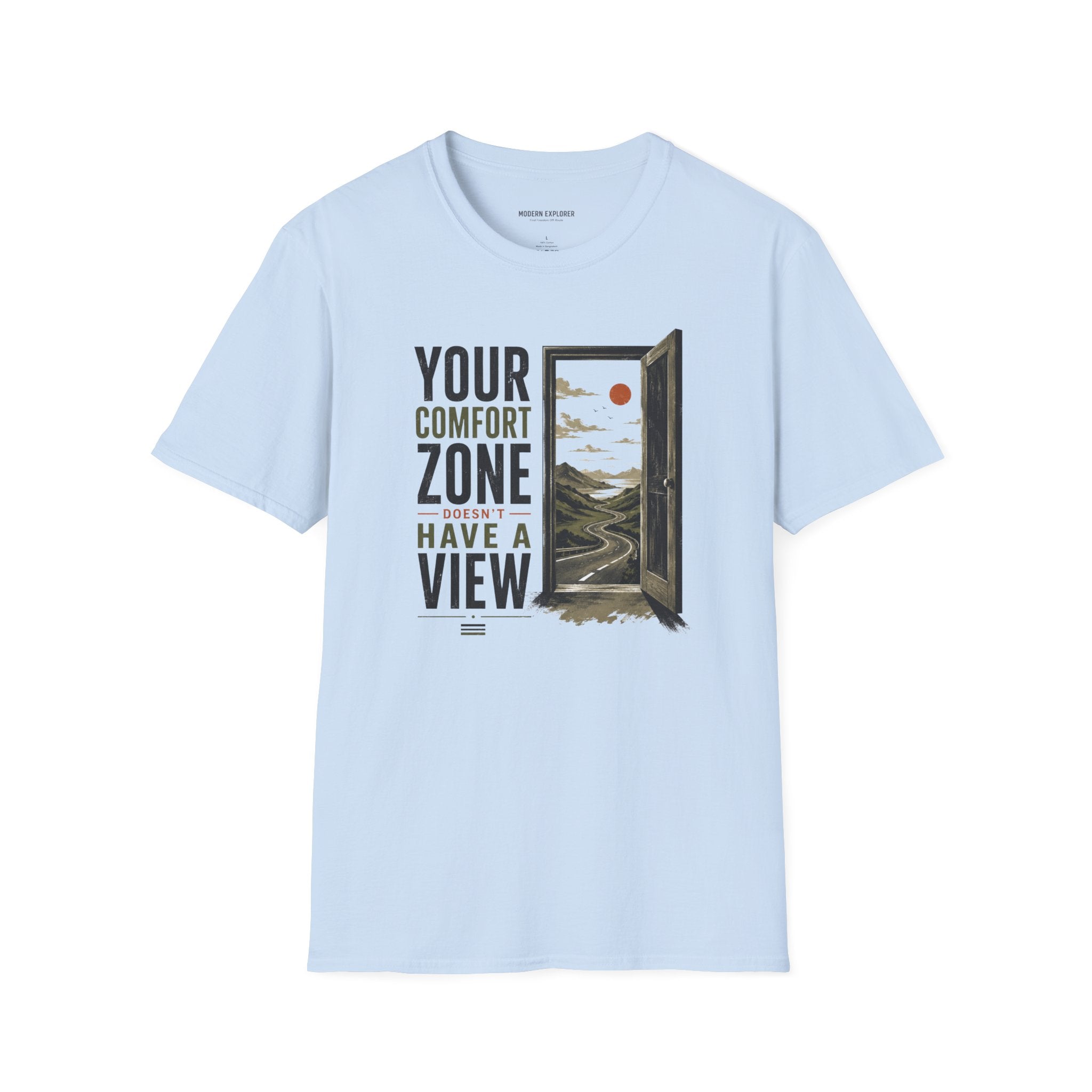 Copy of “Your Comfort Zone Doesn’t Have a View” Adventure Tee