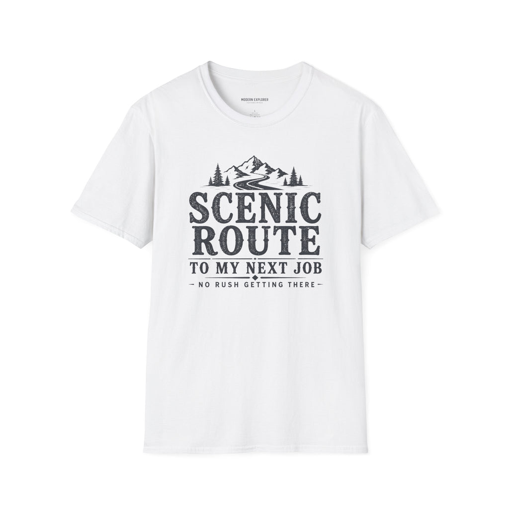 Copy of 'Scenic Route' Mountain Road Graphic Tee