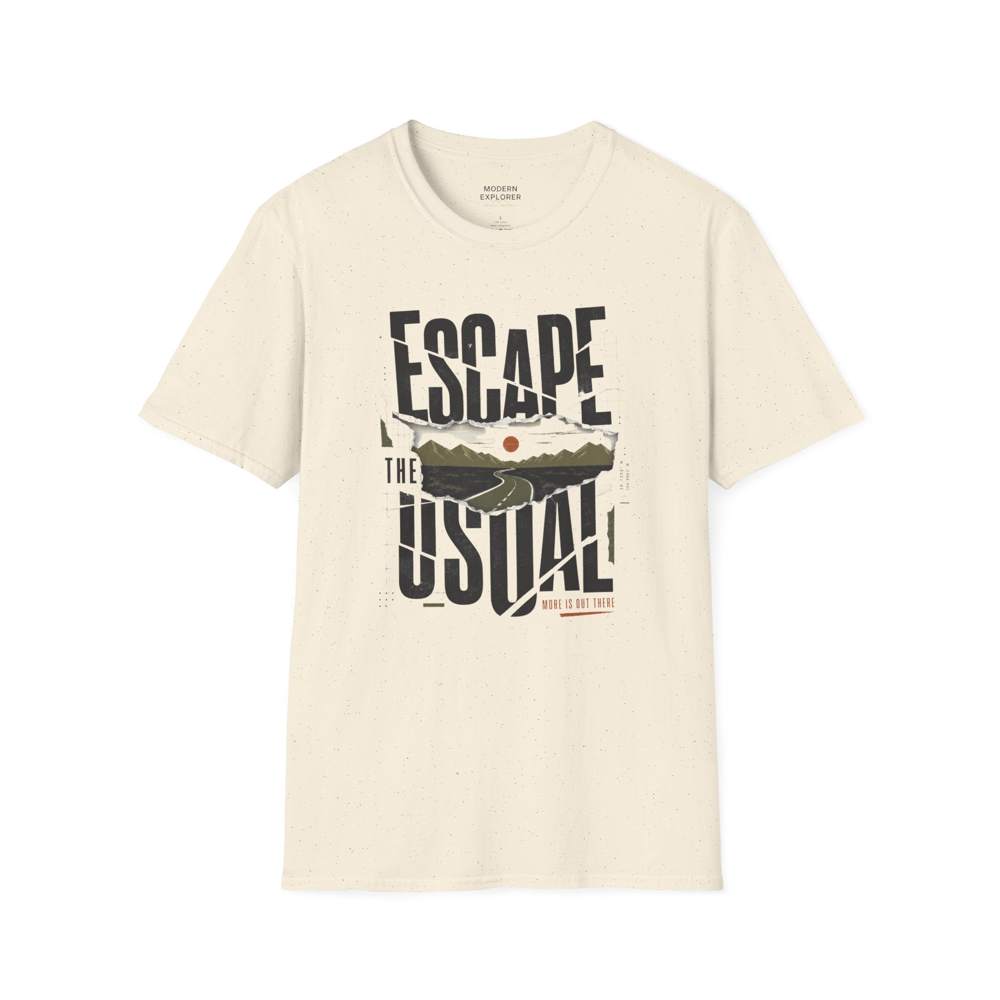 'Escape the Usual' Graphic Tee