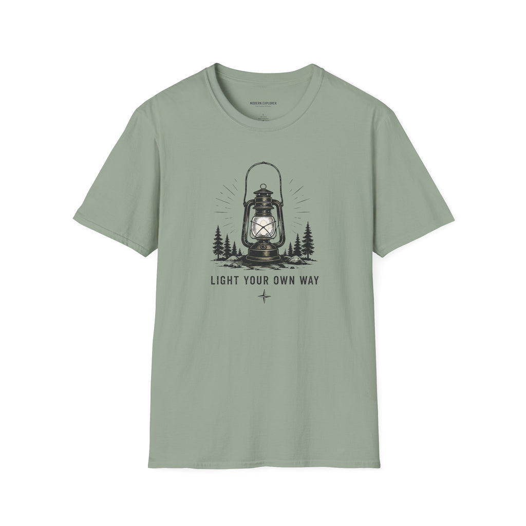 “Light Your Own Way” Vintage Camping Tee