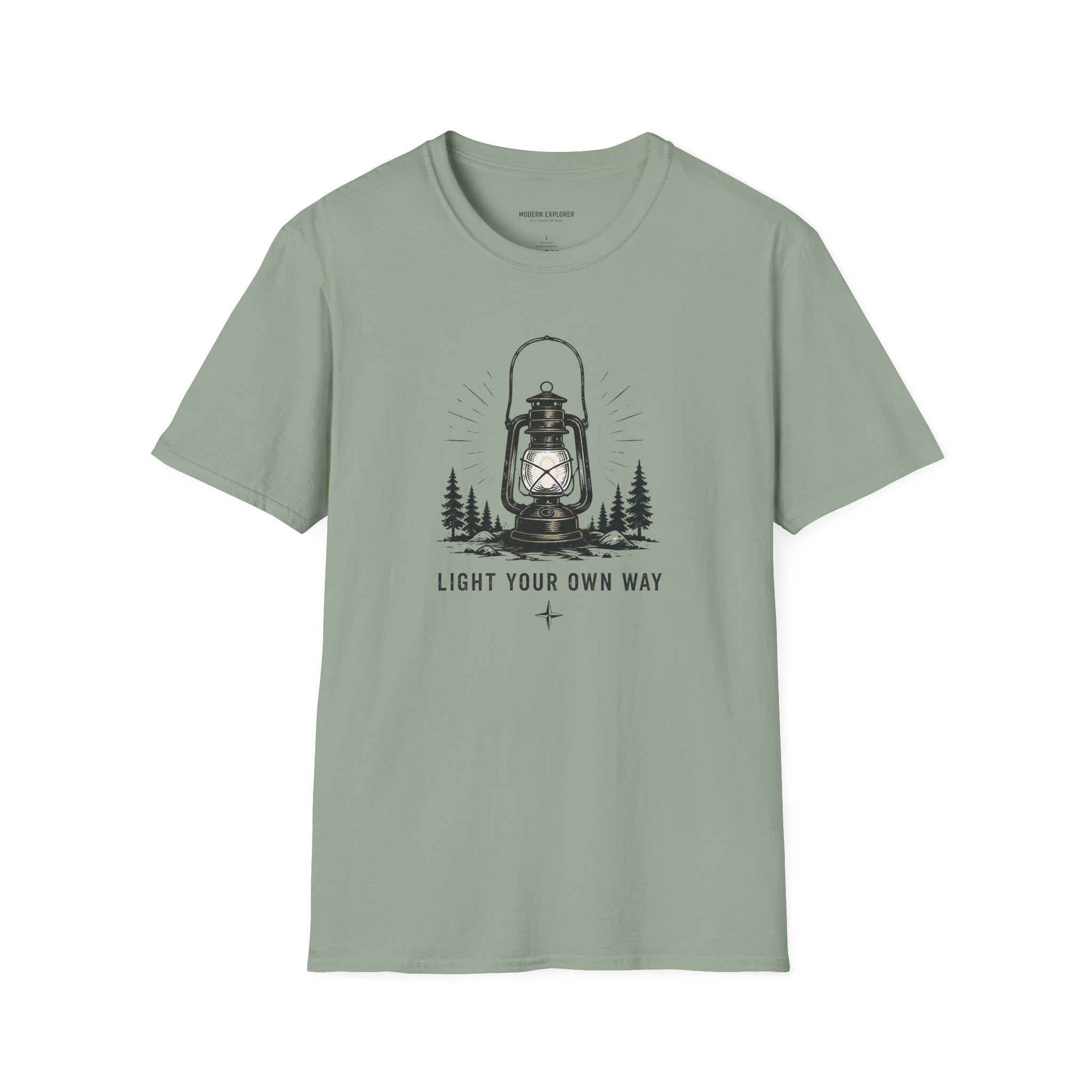“Light Your Own Way” Vintage Camping Tee