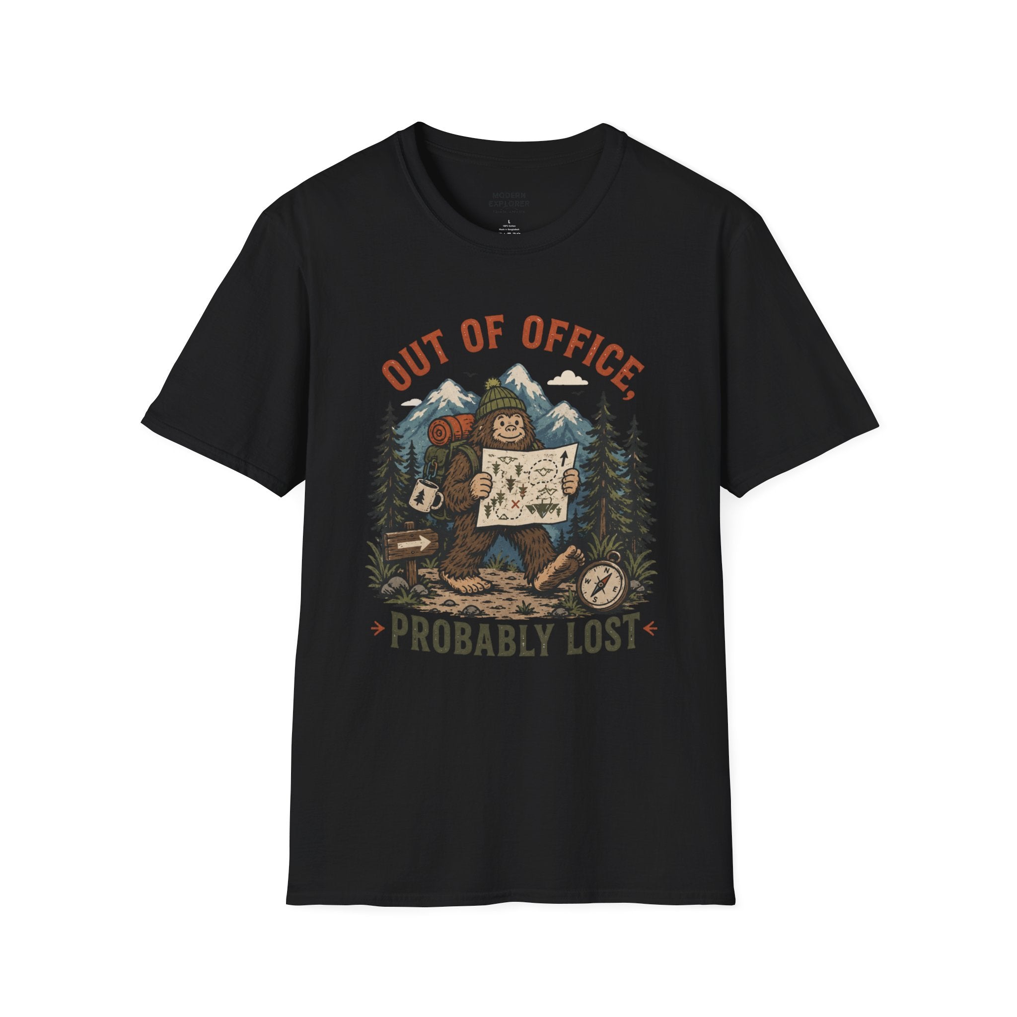 'Out of Office, Probably Lost' Adventure Graphic Tee