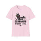 'Somewhere Worth Going' Vintage Motel Roadtrip Tee