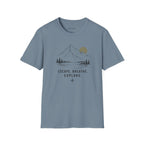 Escape. Breathe. Explore. Graphic Tee