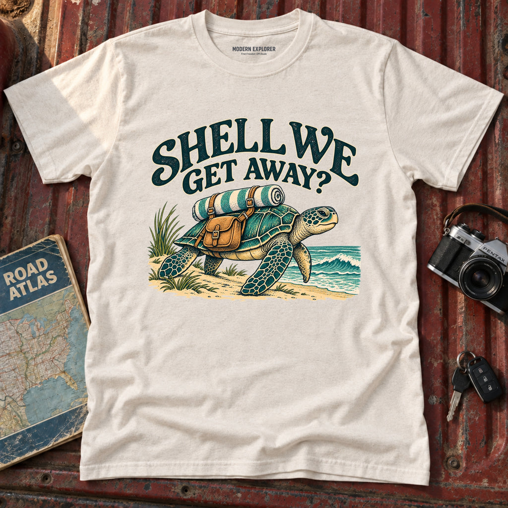 "Shell We Get Away" Graphic Tee
