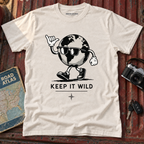 Keep It Wild Globe Graphic T-Shirt