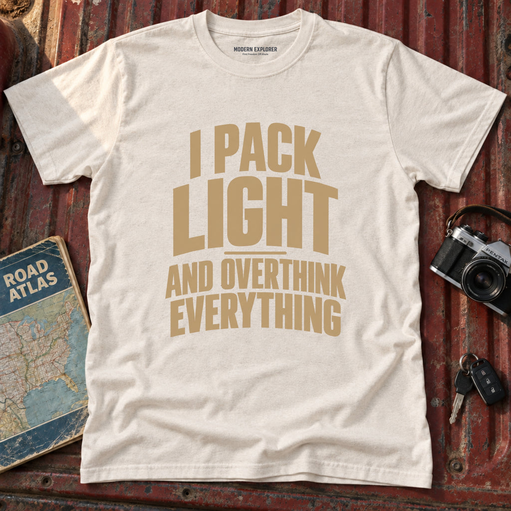 'I Pack Light' Graphic Tee