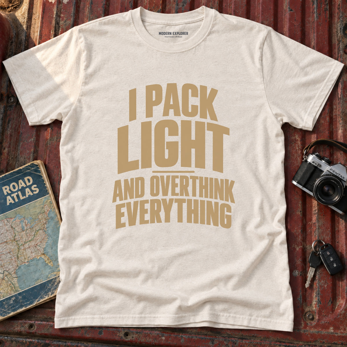'I Pack Light' Graphic Tee