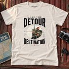 'Make The Detour The Destination' Graphic Tee