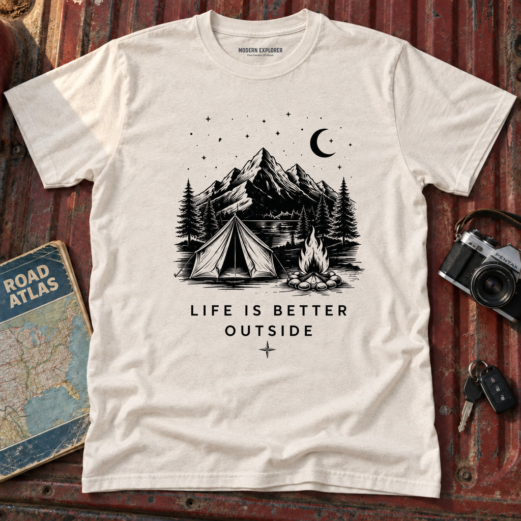 "Life Is Better Outside" Graphic T-Shirt