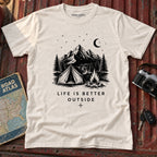 "Life Is Better Outside" Graphic T-Shirt