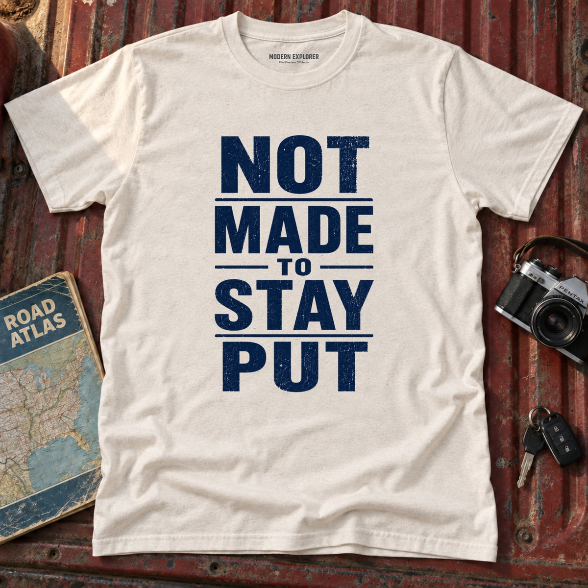 'Not Made to Stay Put' T-Shirt