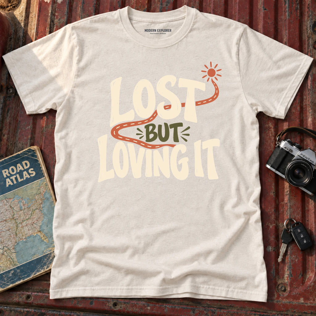 "Lost but Loving It" Graphic Tee