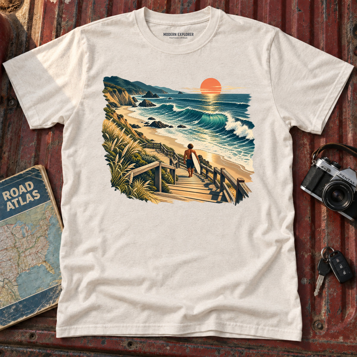 All Paths Lead to the Beach Tee