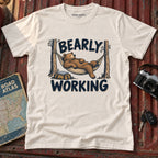 "Bearly Working" Graphic Tee