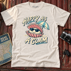 "Happy as a Clam" Graphic Tee