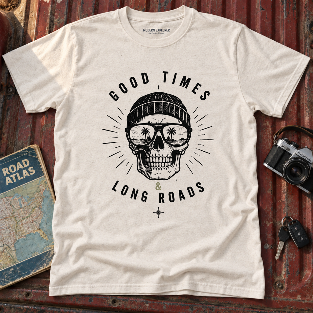 'Good Times, Long Roads' T‑Shirt