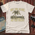 "Off the Clock On the Coast" Graphic Tee