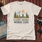 'Camp More Worry Less' T-Shirt