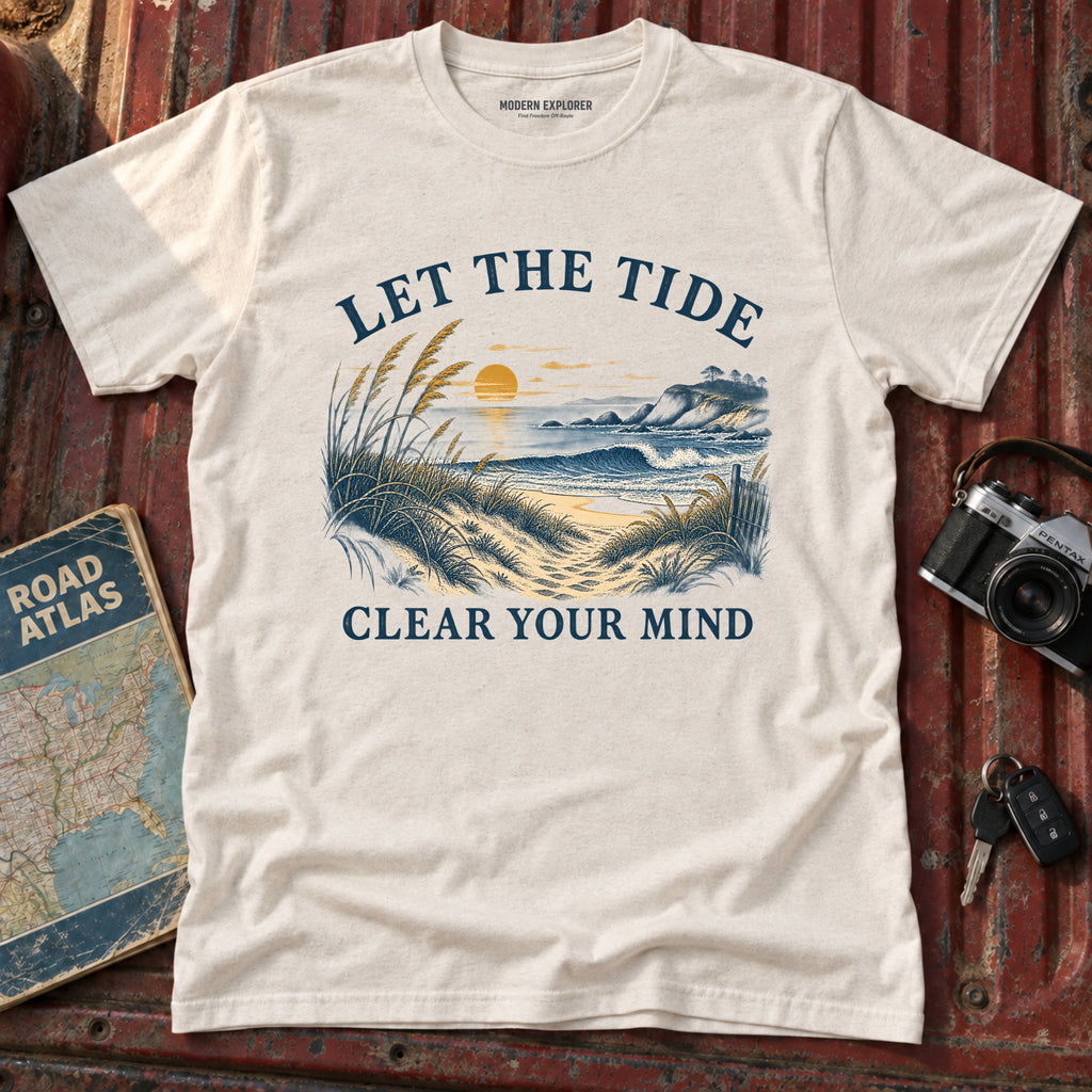 "Let the Tide Clear Your Mind" Graphic Tee
