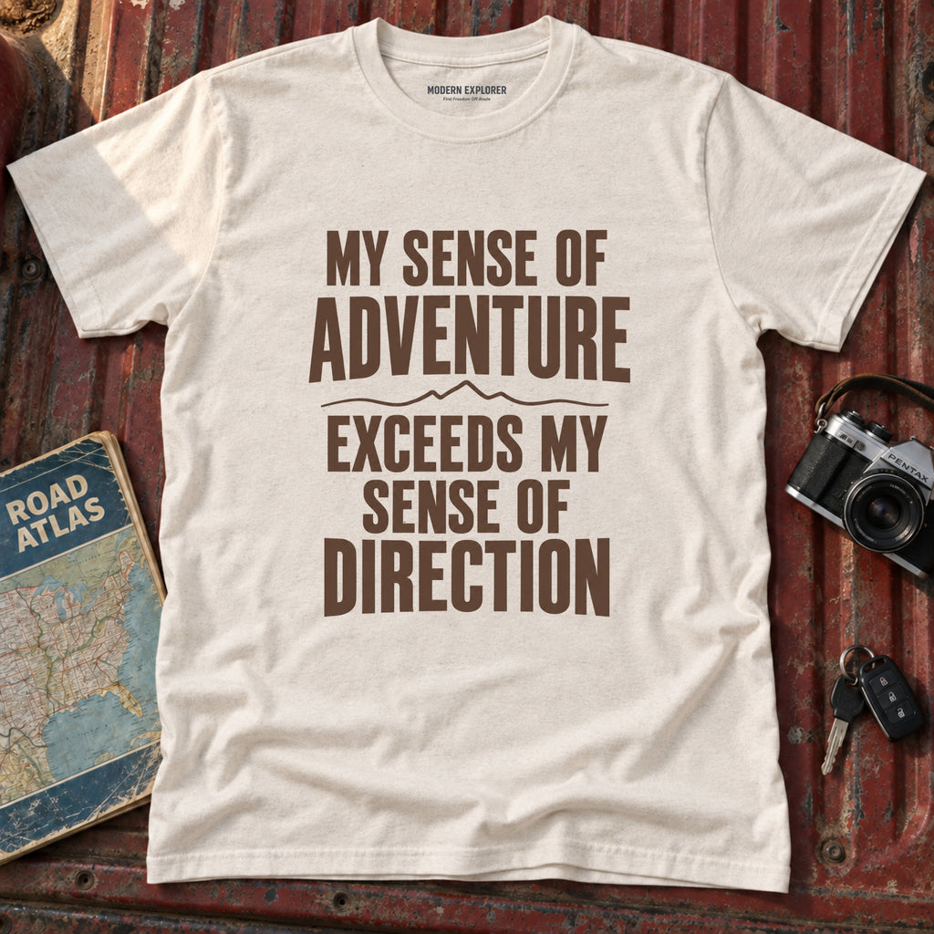 'My Sense of Adventure' Graphic Tee