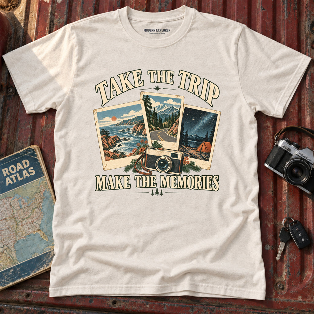 "Take the Trip Make the Memories" Graphic Tee