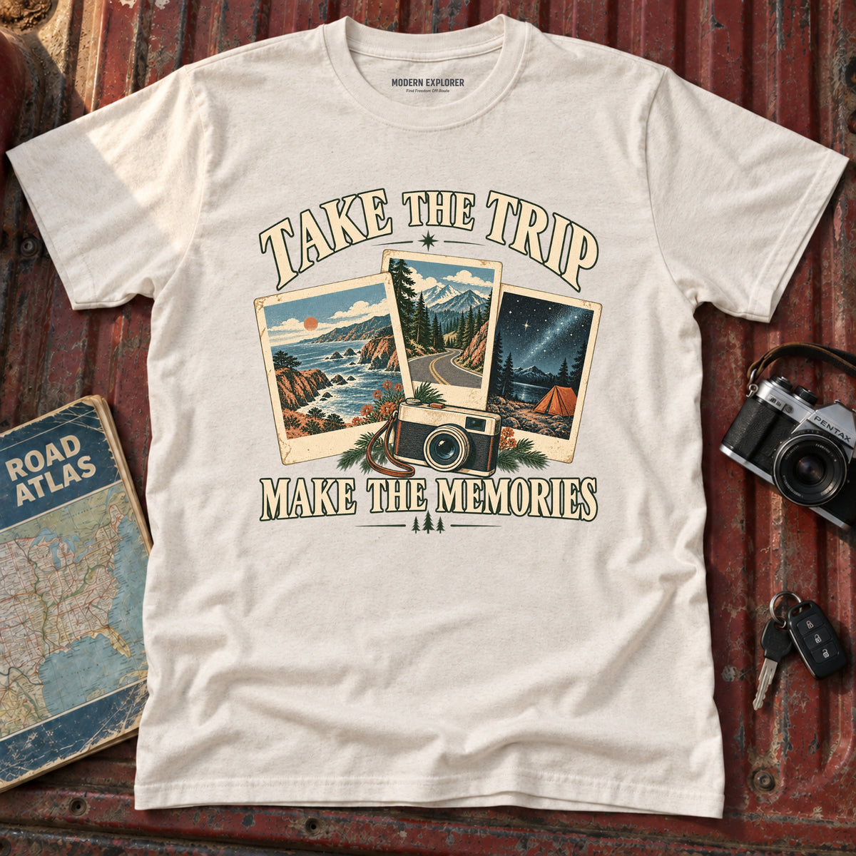 "Take the Trip Make the Memories" Graphic Tee