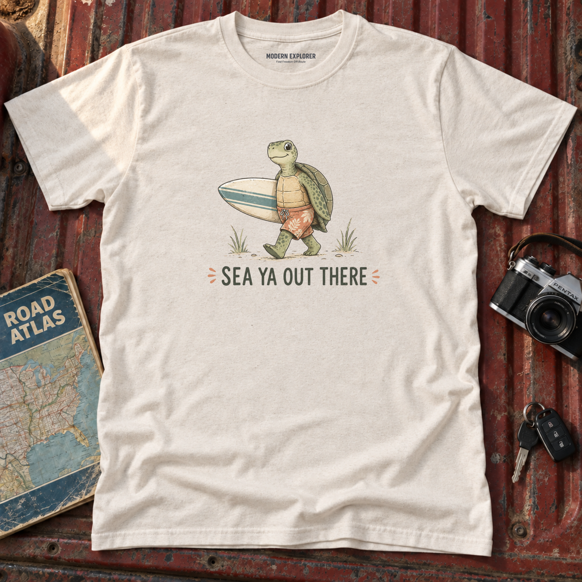 'Sea ya out there' Turtle Tee