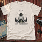 “Light Your Own Way” Vintage Camping Tee