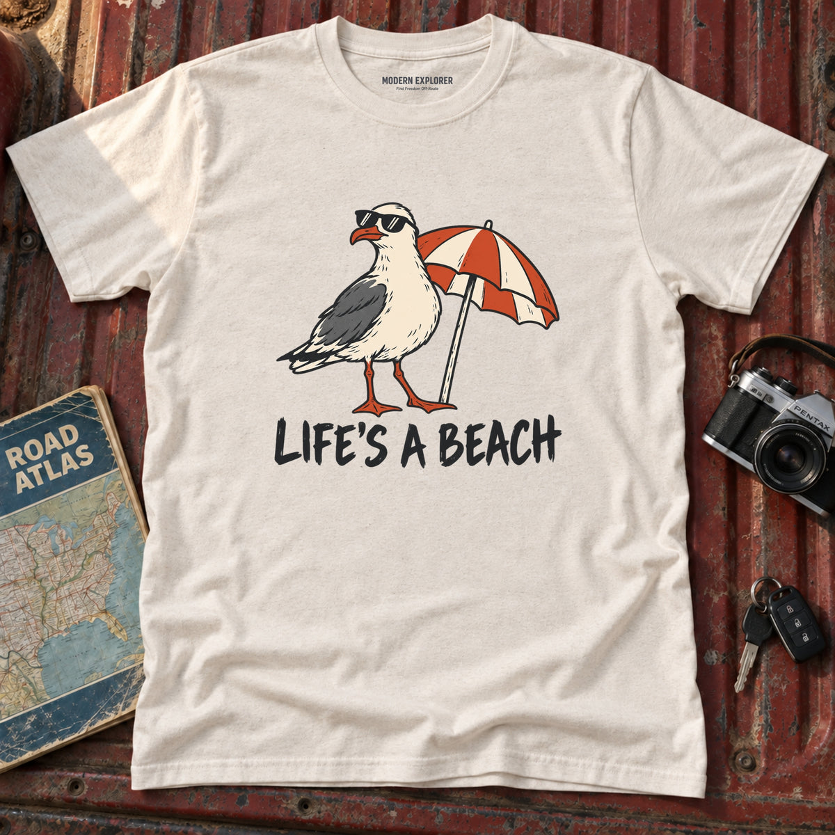 "Life's a Beach" Graphic Tee