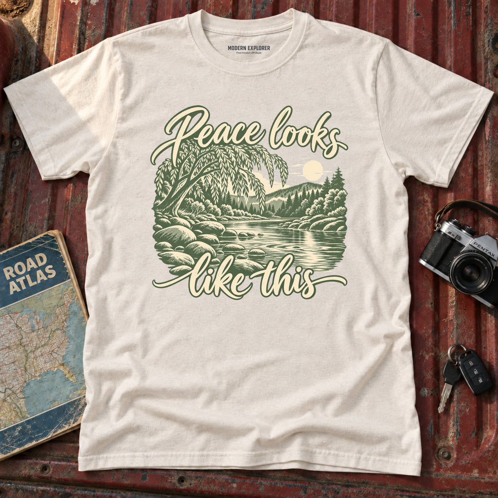 "Peace Looks Like This" Graphic Tee