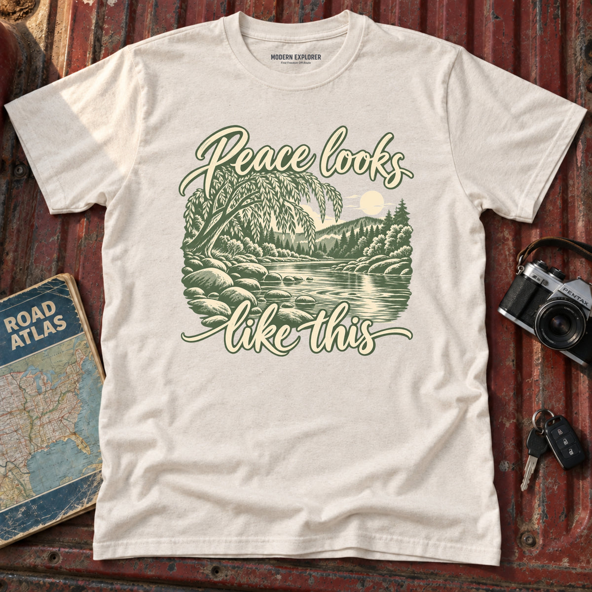 "Peace Looks Like This" Graphic Tee