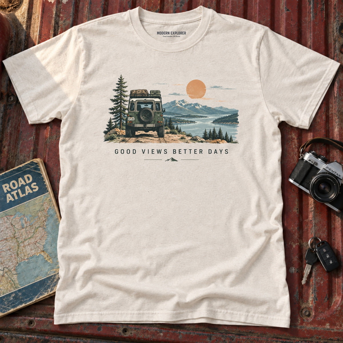 "Good Views Better Days" Graphic Tee