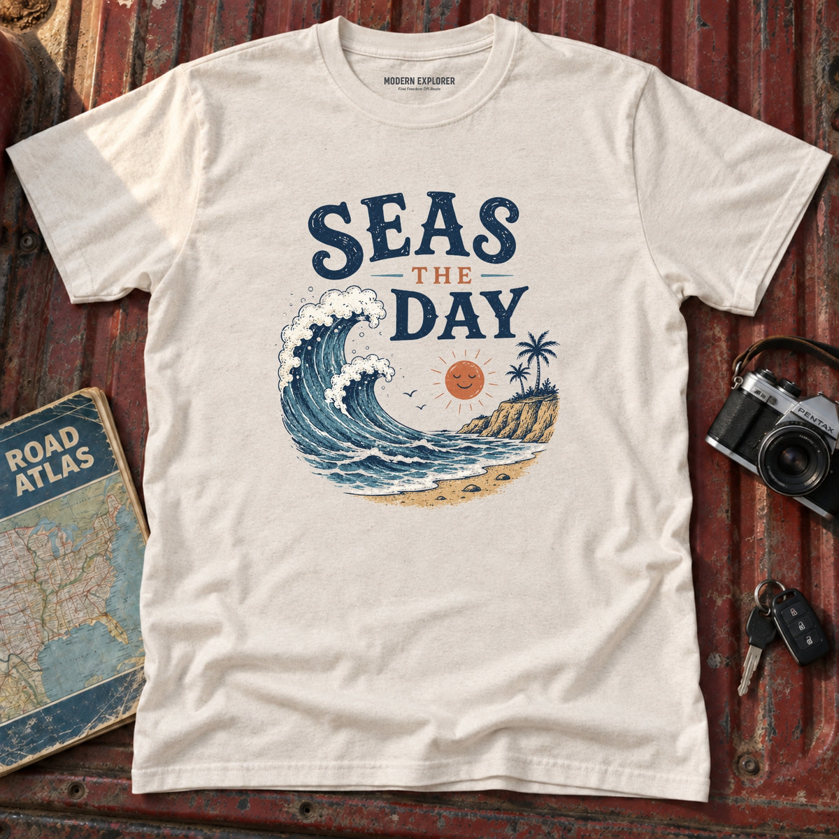 'Seas The Day' Graphic T-Shirt